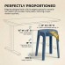 XUEGW Stackable Plastic Stools Set of 6-18 Inch Heavy Duty 500 lbs Capacity, Flexible Seating Classroom Stools for School, Outdoor Patio & BBQ Chairs, Space Saving Plastic Chairs for Dorm, Home Office XUEGW Stackable Plastic Stools Set of 6-18 Inch Heavy Duty 500 lbs Capacity, Flexible Seating Classroom Stools for School, Outdoor Patio & BBQ Chairs, Space Saving Plastic Chairs for Dorm, Home Office