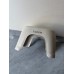 XUEGW Plastic Step Stool, Heavy-Duty ABS Bathroom Shower Stool, Non-Slip Bath Seat with Rubber Pads, 12.2x9.25x7.68 Inch